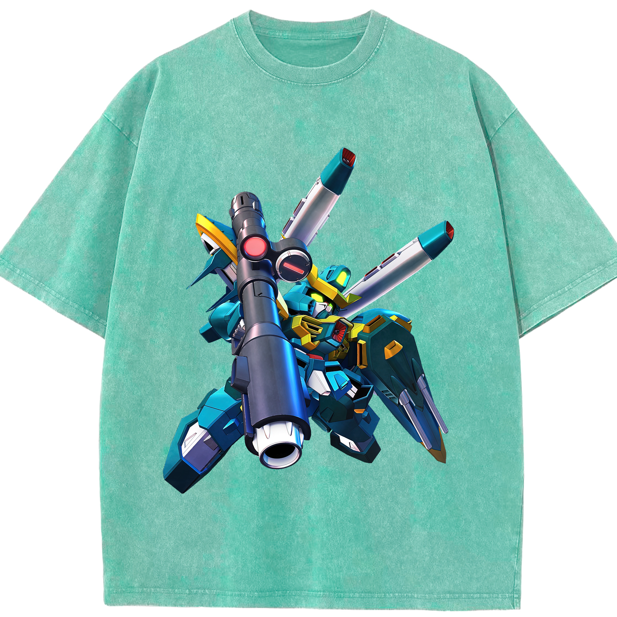 （画像用） 機動戦士ガンダム Mobile Suit Gundam 綿100% ヴィンテージ風 半袖Tシャツ（フロントプリント）